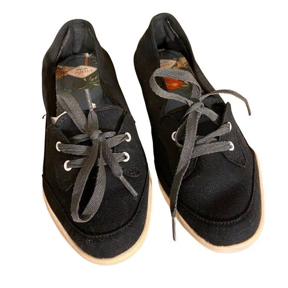 Cushe Hoffman Collection womens Black Size 8 tennis shoes Vespadrilles - Picture 2 of 5